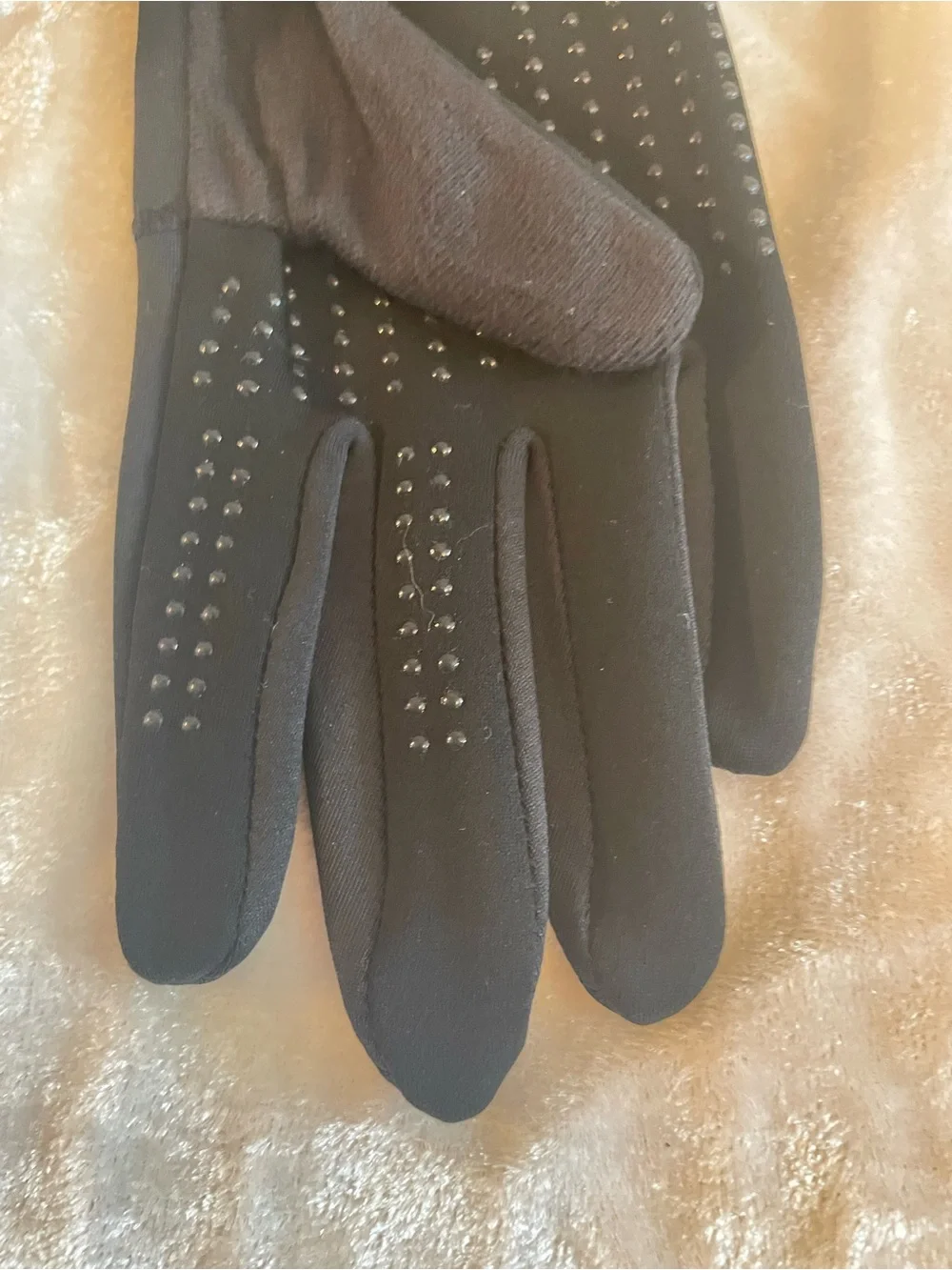NWT lululemon Fast and Free Fleece Running Gloves Black XS + with Bag